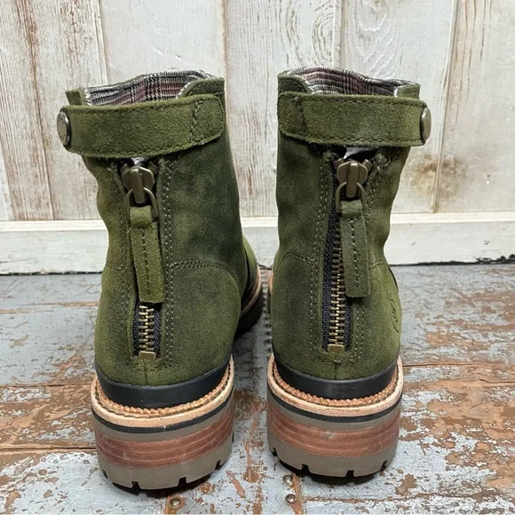 Ariat Leighton WP Casual Boots Olive Night - Picture 5 of 12